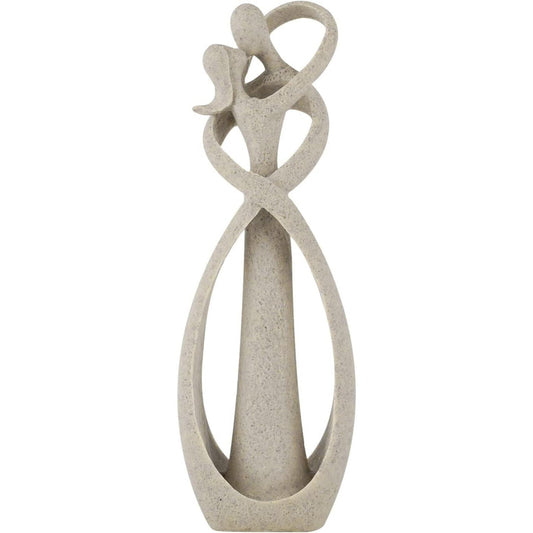 Kissing Couple Statue Abstract Sculpture